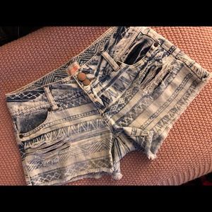 GB denim shorts